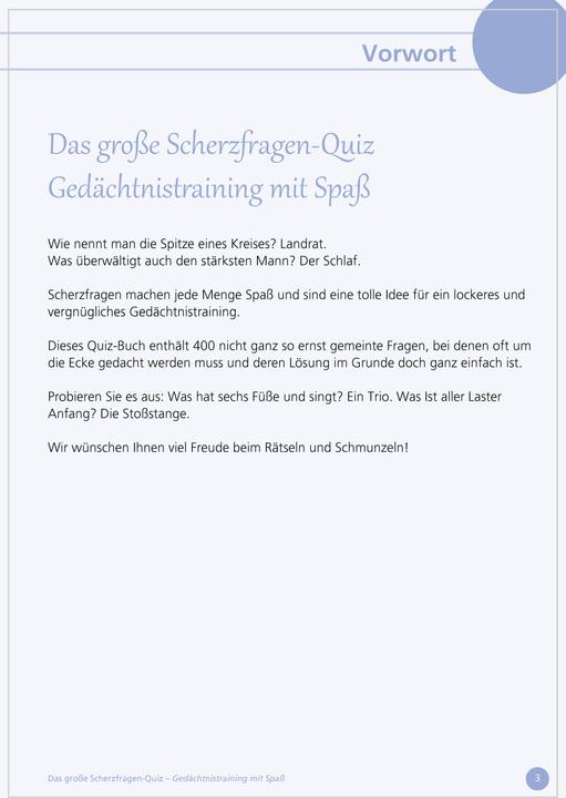 Immagine prodotto Das grosse Scherzfragen-Quiz für Senioren (Tedesco, Linus Paul, 2018)