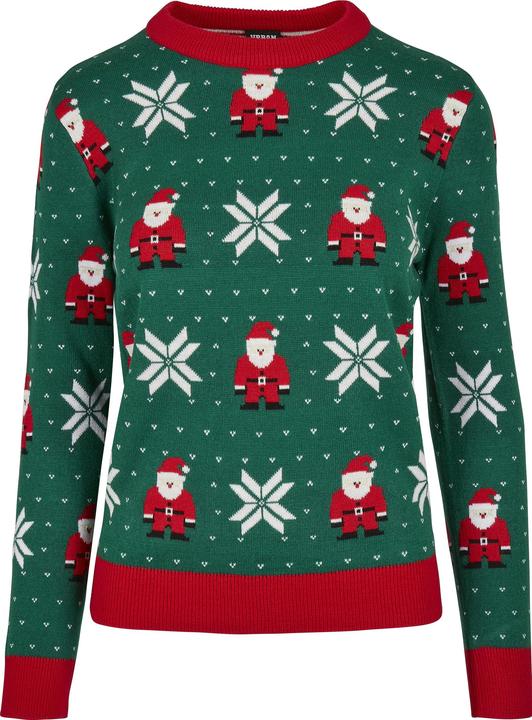Actual product image Urban Classics Ladies Santa Christmas Sweater (M)
