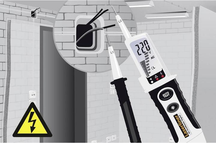Produktbild Laserliner Durchgangsprüfer AC-tive-Master Digital (CAT IV 600V, CAT III 1000V)