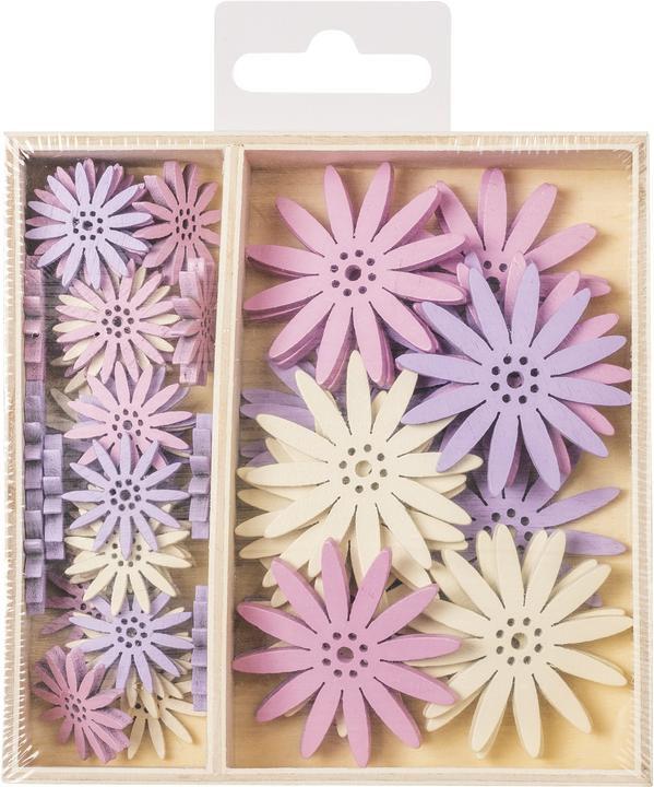Heyda Décoration de fleurs à saupoudrer 54 pièces