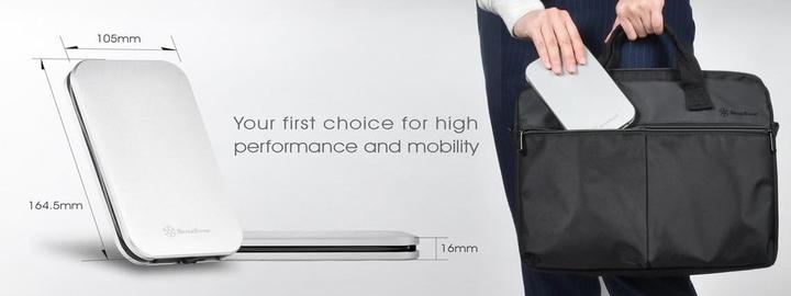 Produktbild Silverstone Mammoth Series MMS02 - Speichergehäuse - 2.5" (6.4 cm) (2.5")