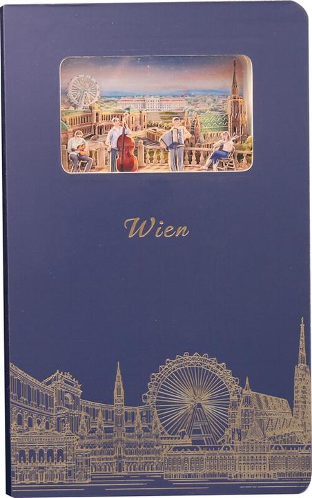 Image du produit Carnet 3D (A6, À rayures, Couverture rigide)