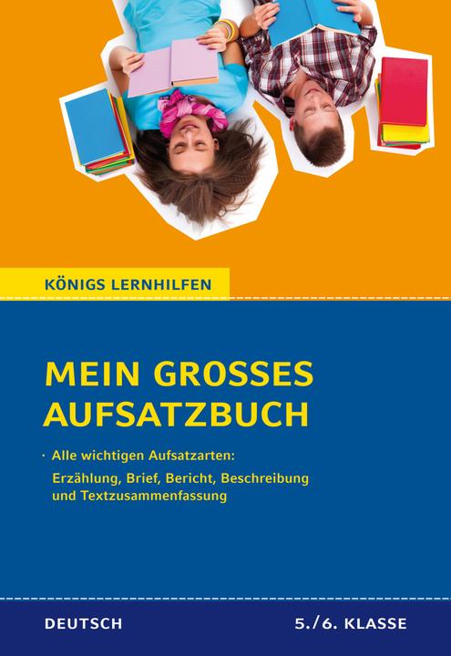 Immagine prodotto Mein grosses Aufsatzbuch - Deutsch 5./6. Klasse (Tedesco, Annett Richter, 2025)