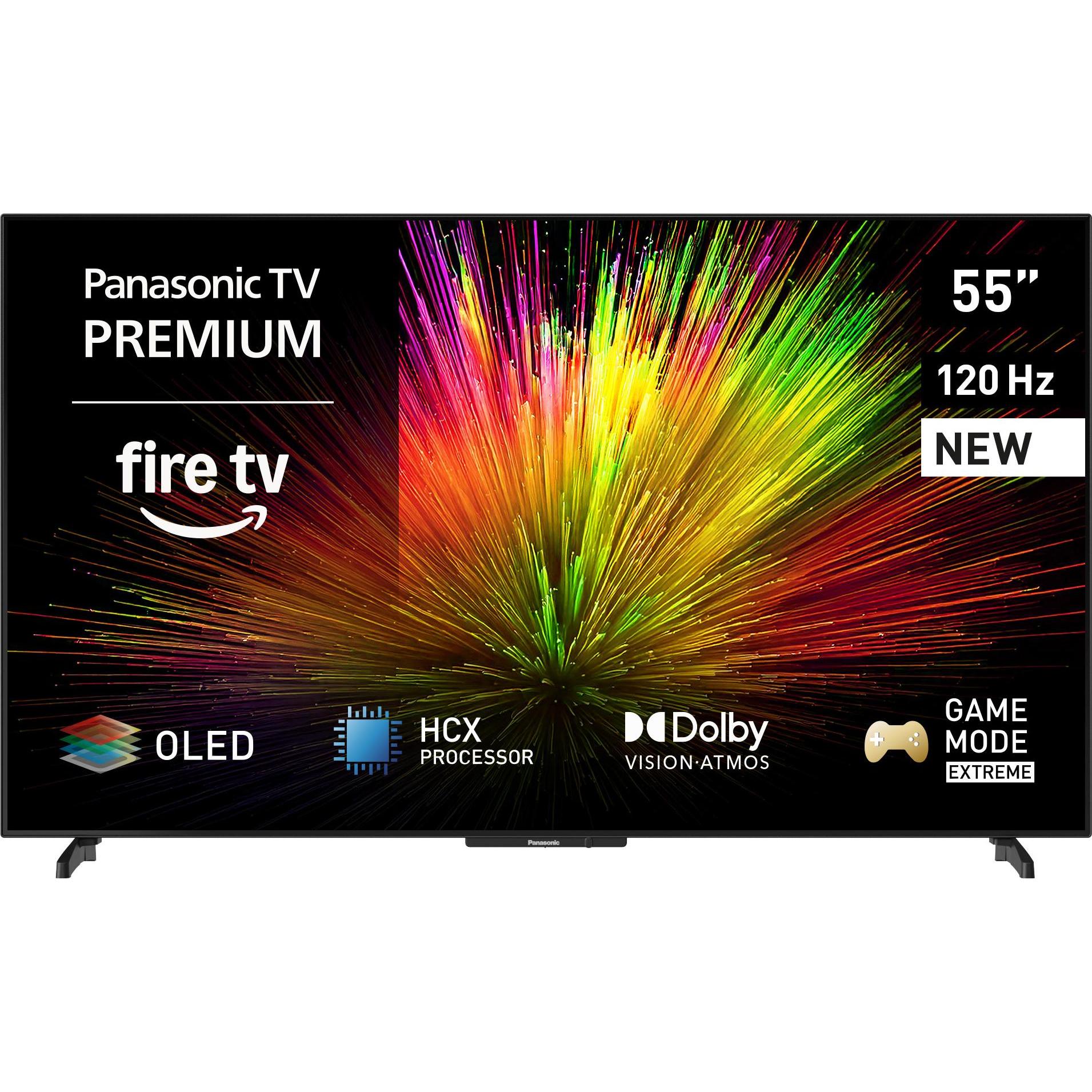 Panasonic TV-55Z80BEZ (55", Z80B, OLED, 4K, 2025), TV, Schwarz
