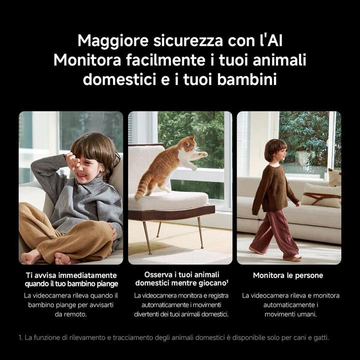Immagine prodotto Xiaomi Smart Camera C701 360 4K EU BHR07X7EU (3840 x 2160 pixel)