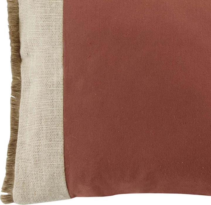 Immagine prodotto Natura Punto Set di 2 cuscini in cotone e iuta Deco (40 x 40 x 15 cm)