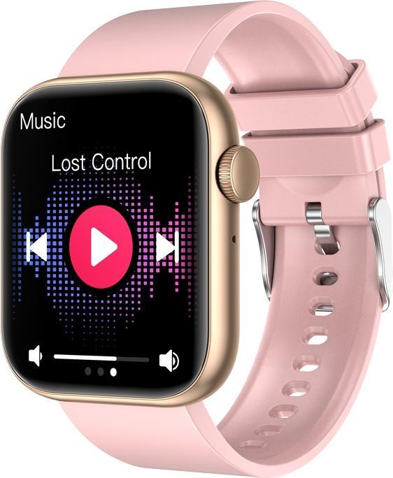 Actual product image EKO Connected Watch 5.2 with flash memory and silicone wristband