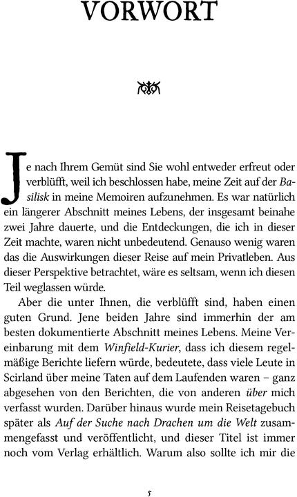 Produktbild Lady Trents Memoiren 3. Die Reise der Basilisk (Deutsch, Marie Brennan, 2018)