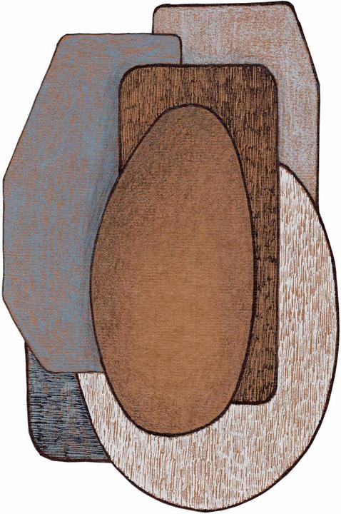 Actual product image Moooi Sketched collage carpet (152 x 228 cm)