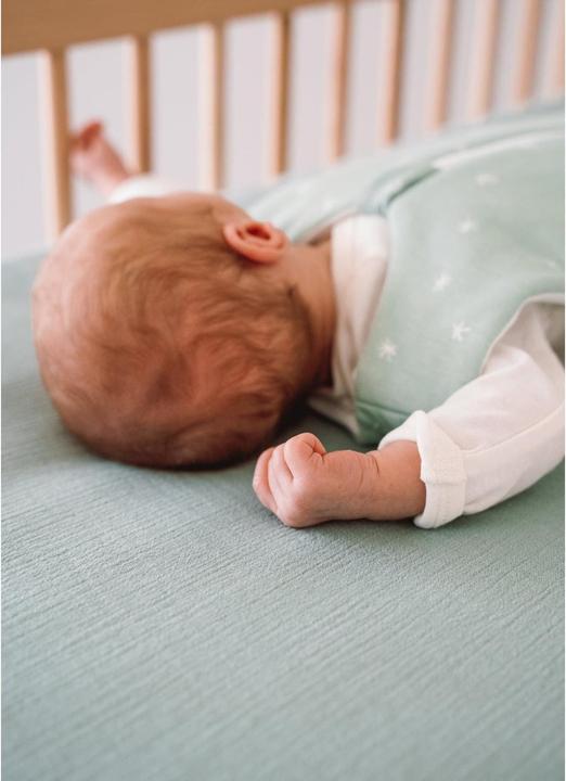 Actual product image Julius Zöllner Fix Sheet Muslin 60 x 120 cm, Green (60 x 120 cm)