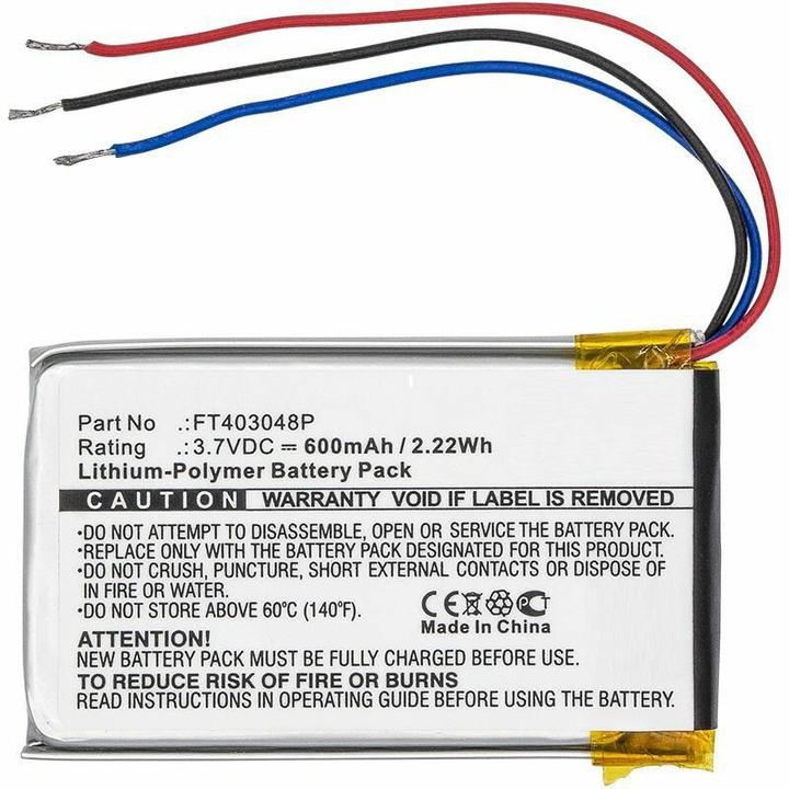 CoreParts Battery for Jbl Speaker (1 Zellen, 600 mAh)