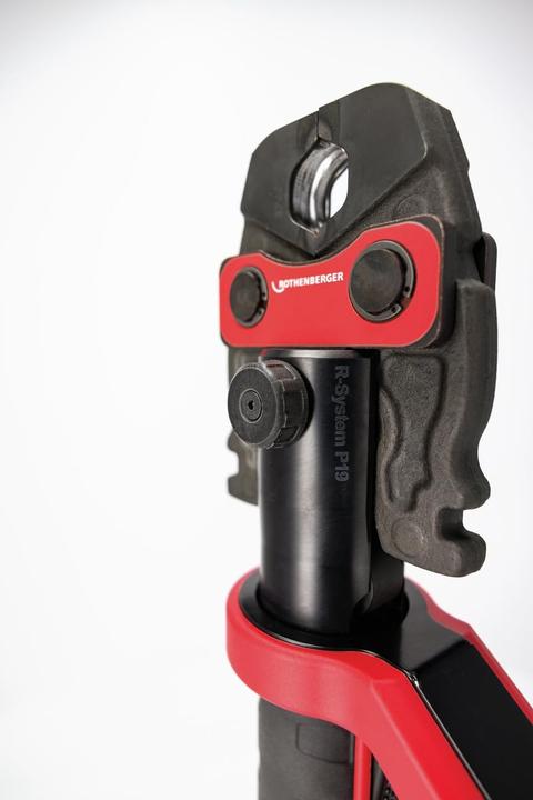 Produktbild Rothenberger Akkupressmaschine ROMAX Compact III SET TH16-20-26 AMP 19 kN 16 - 26 mm 1X2Ah, EU, 16-20-26 mm