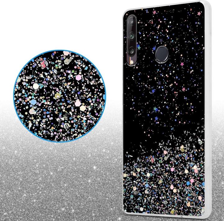 Image du produit Cadorabo Coque pour Huawei P40 LITE E TPU funkelnder Glitter (Huawei P40 Lite E)