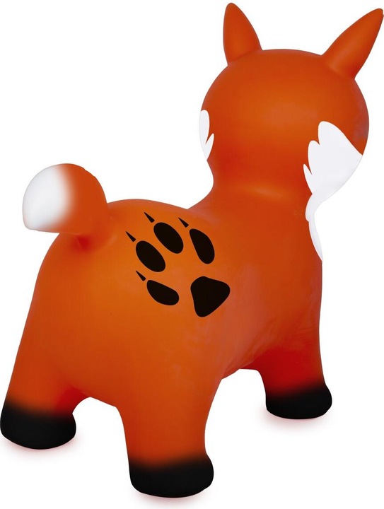 Actual product image Orange Hüpftier Fuchs mit Pumpe
