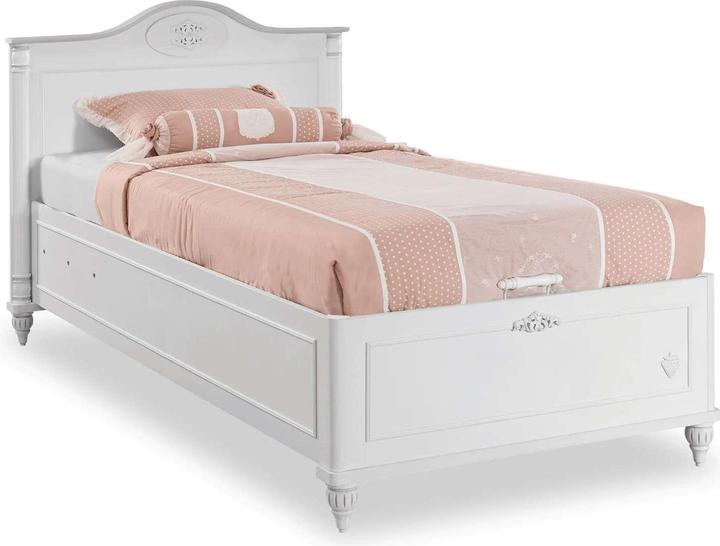 Immagine prodotto Cilek Letto Romantico con Ripostiglio 100x200cm (100 x 200 cm)