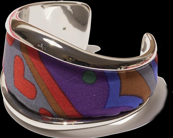 Produktbild MM33 Bangle dark bunch (950 Platin)