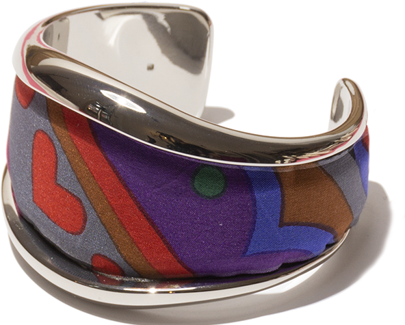 Produktbild MM33 Bangle dark bunch (950 Platin)