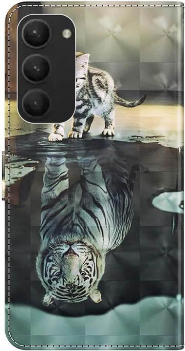 Immagine prodotto Cover-Discount Custodia per gatti con effetto glitter (Samsung Galaxy S24+)