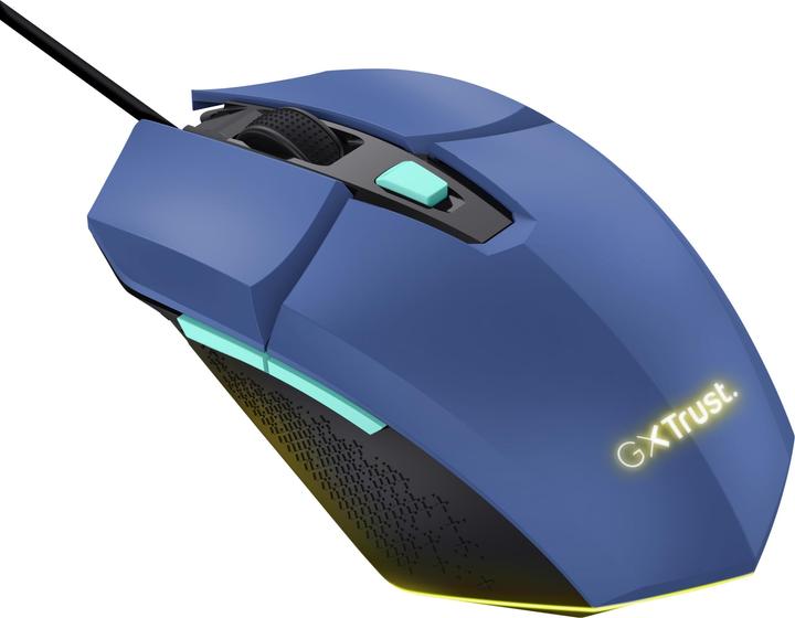 Actual product image Trust Gxt109b Felox Gaming Mouse Blue (Cable)
