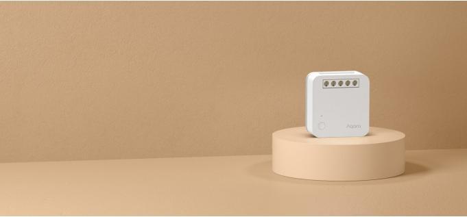 Actual product image Aqara Single switch module T1 (with neutral conductor) (HomeKit)