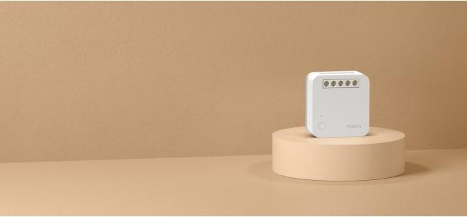 Actual product image Aqara Single switch module T1 (with neutral conductor) (HomeKit)