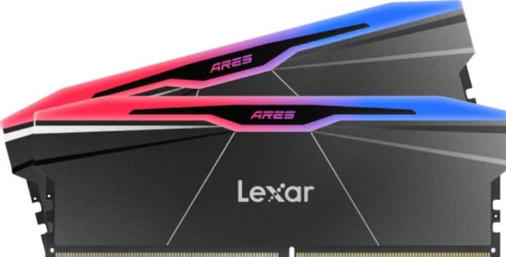 Actual product image Lexar Ares RGB (2 x 16GB, 6000 MHz, DDR5-RAM, U-DIMM)