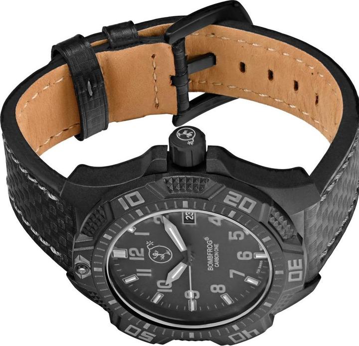 Produktbild Bombfrog Carbon One Leder/Carbon-Armband (53 mm)
