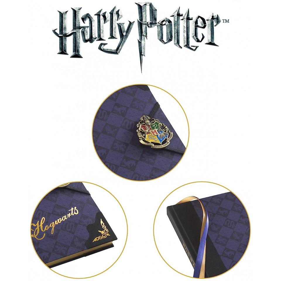 Thumbnail - Noble Collection, Heft + Block, NOB Harry Potter Hogwarts Tagebuch (Liniert, Harter Einband)