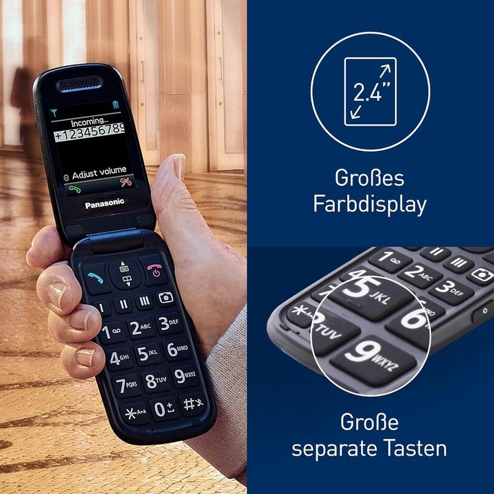 Actual product image Panasonic KX-TU446EXB 2G (2.40", 0.30 Mpx)