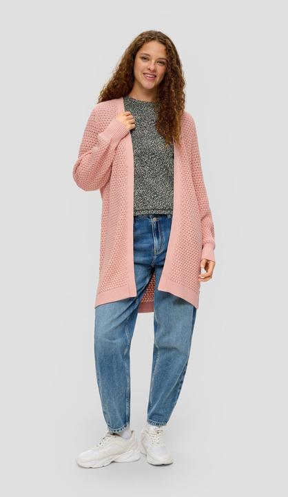 Image du produit s.Oliver Strickjacke Weiche Strickjacke aus Baumwollmix (M)