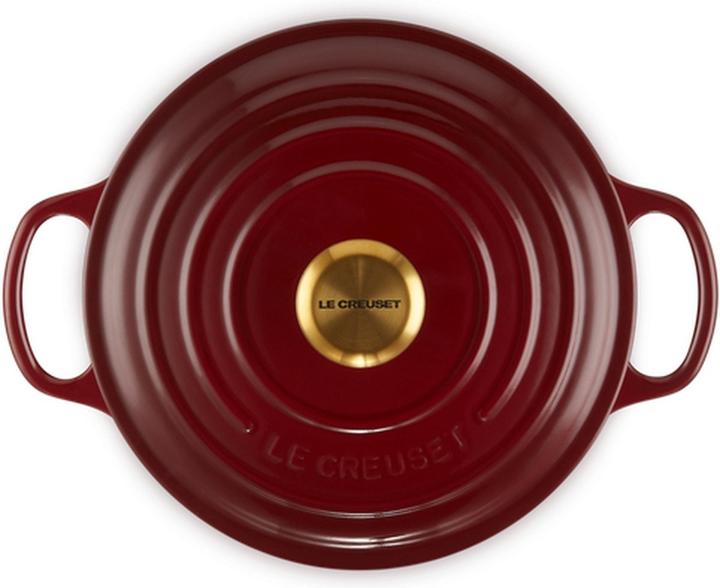Produktbild Le Creuset Signature (24 cm, Bräter + Schmortopf, Gusseisen, Emaille)