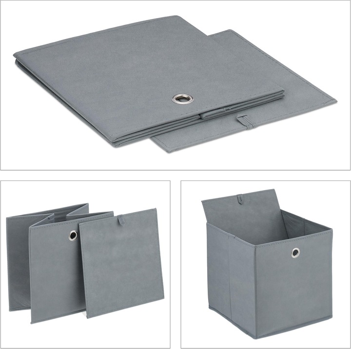 Actual product image Relaxdays Storage box (30 x 30 x 30 cm, 8.19 l)