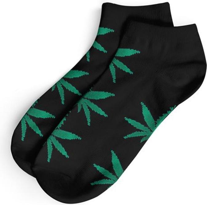 Produktbild R420 Short Socks-Size 40-45 Black/Green (40 - 45)