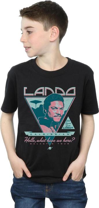 Actual product image Star Wars Boys Lando Calrissian Rock Poster T-Shirt (140, 146)