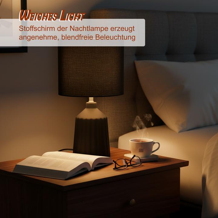 Produktbild Relaxdays Tischlampe (E14)