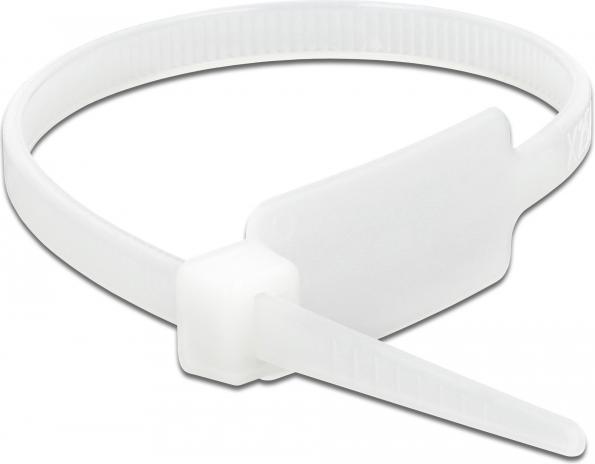 Produktbild Delock Cable Tie with Label Tap (270 mm, 10 Stk.)