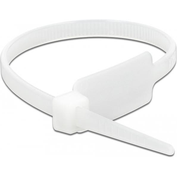 Thumbnail - Delock, Kabelbinder, Cable Tie with Label Tap (190 mm, 10 Stk.)