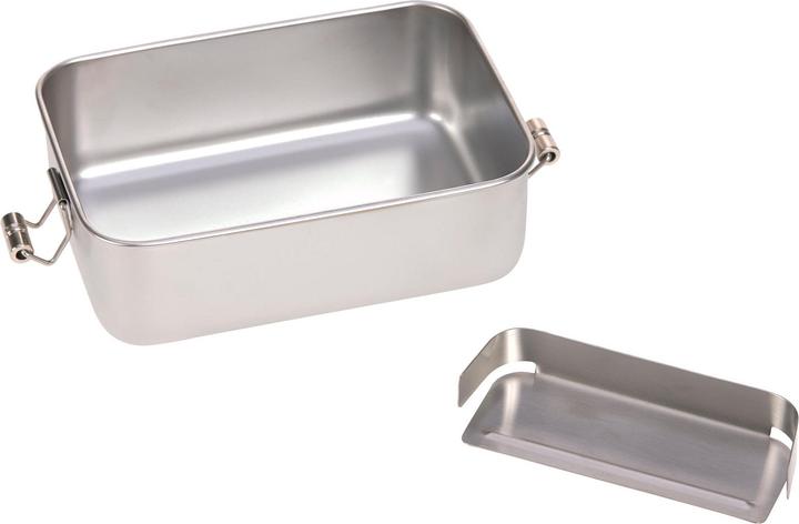 Actual product image Lässig Lunch Box Stainless Steel Bamboo Nature