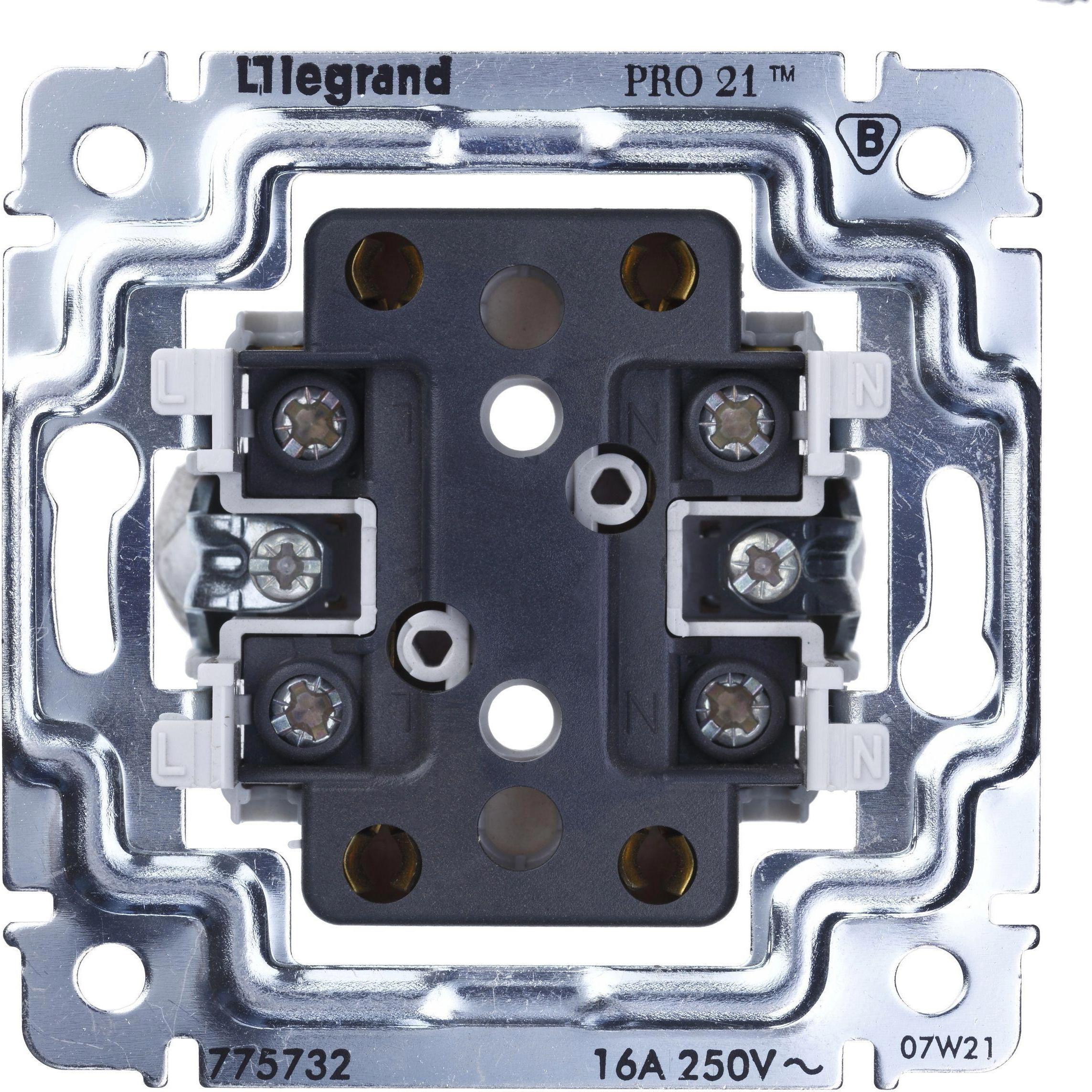 Legrand Plug socket without grounding 16A 250V - 775732, Netzwerkkabel