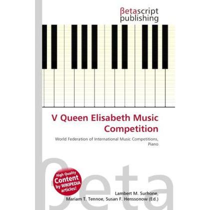 V Queen Elisabeth Music Competition, Fachbücher