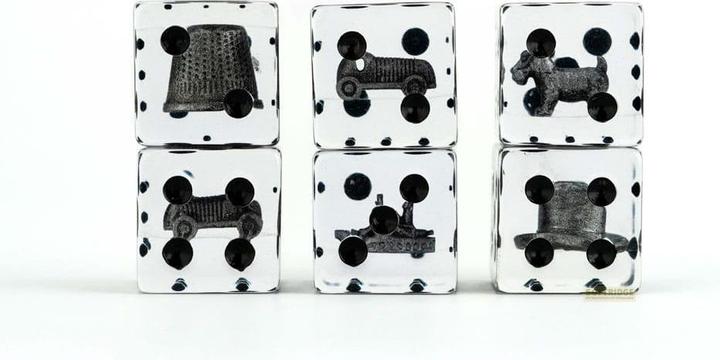 Produktbild FanRoll Monopoly Würfel Set Token Oversized