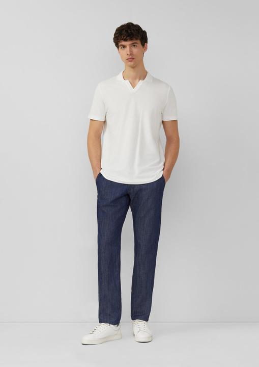 Immagine prodotto s.Oliver Benito: Chino-Jeans mit Elastikbund aus Leinenmix (34)