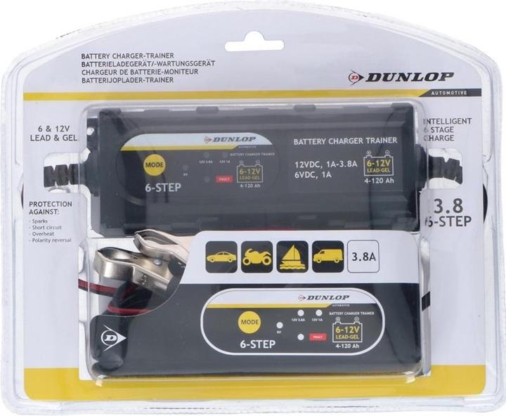 Dunlop Batterieladegerät 3.8A (3.80 A, 12V)