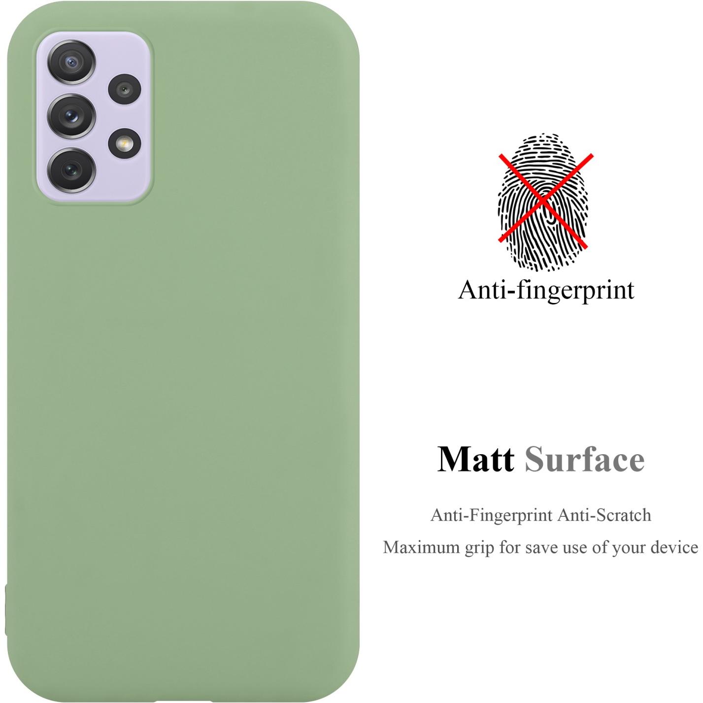 Thumbnail - Cadorabo TPU Candy Hülle für Samsung Galaxy A73 5G (Samsung Galaxy A73 5G), Smartphone Hülle, Grün