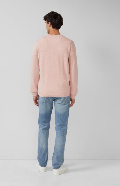 Produktbild s.Oliver Strickpullover Baumwollpullover mit Logo-Stickerei (XL)