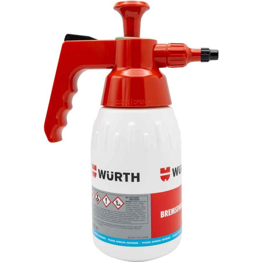 Würth, Nebulizzatore, Flacone spray per freni a pompa, non riempito (1 l)