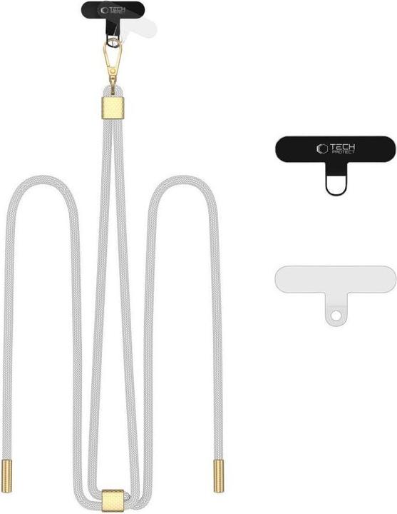Produktbild Tech-Protect C2S Rope Crossbody Strap Leash - Gray
