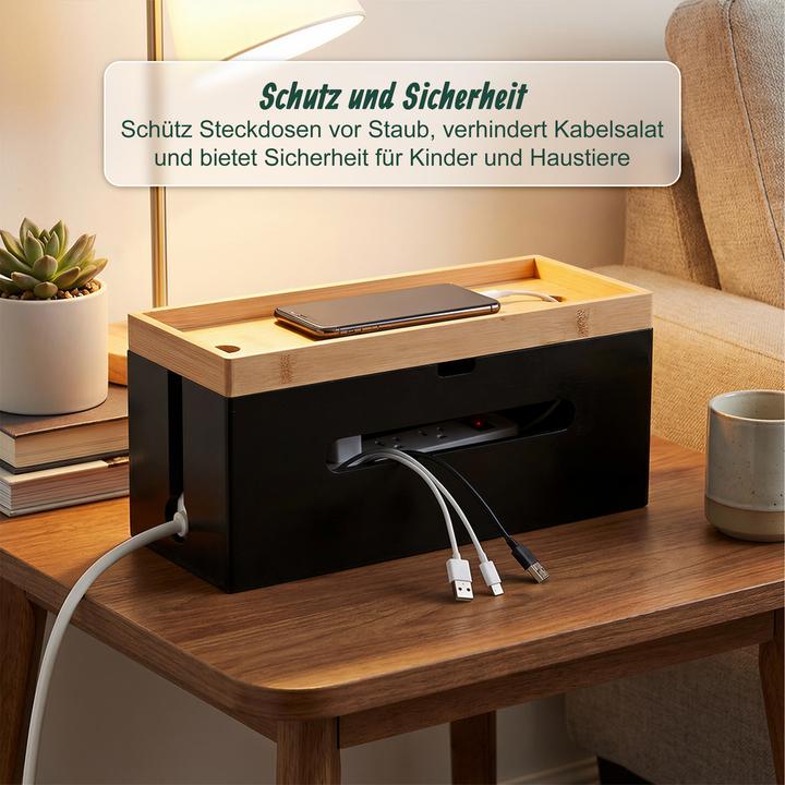 Actual product image Relaxdays cablebox