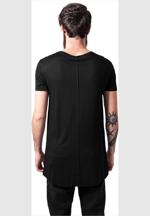 Image du produit Urban Classics Long Open Edge Front Zip Tee (XS)