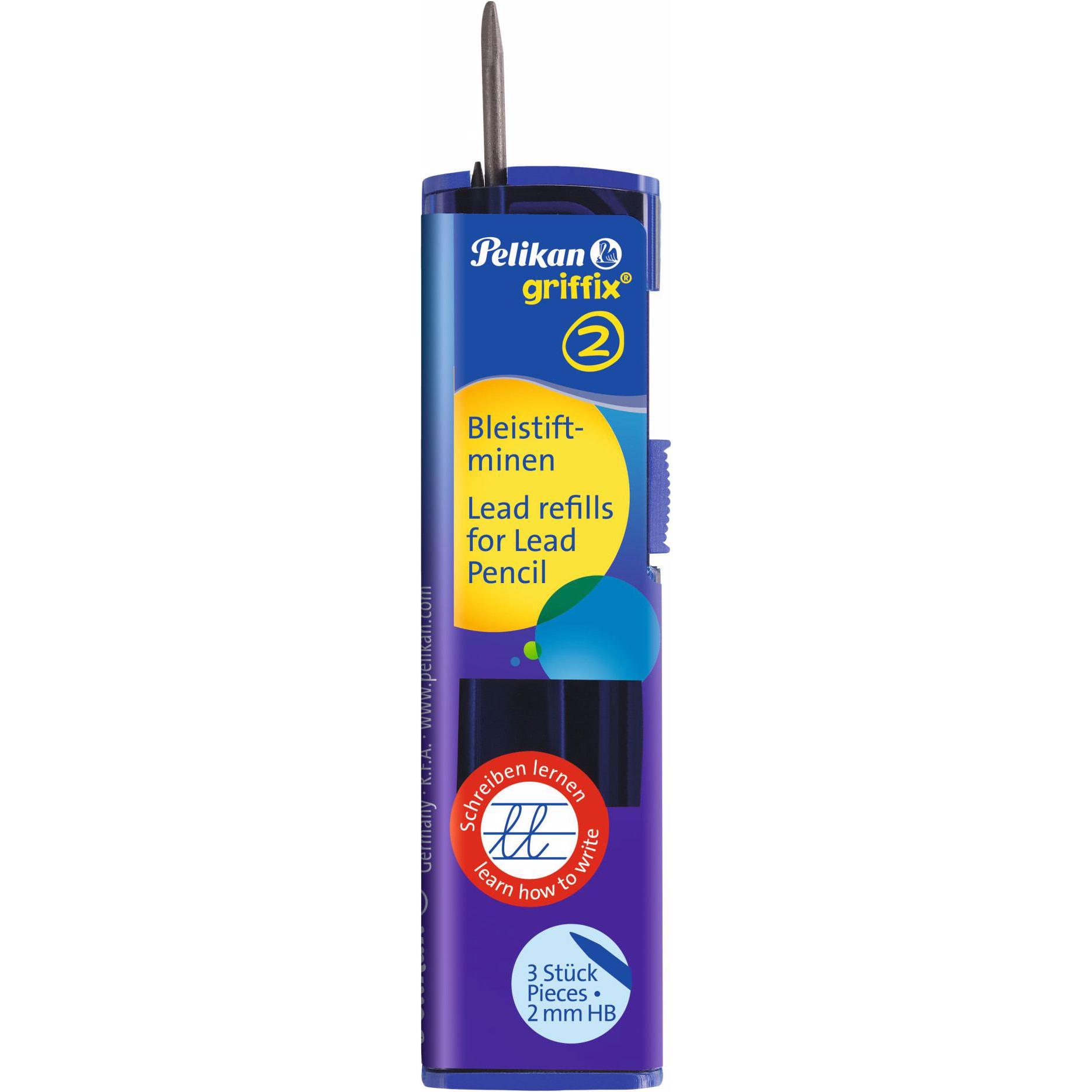 Thumbnail - Pelikan, Bleistift, Griffix (2 mm, HB, 3 x)
